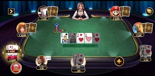Game bài Poker chất lượng, uy tín