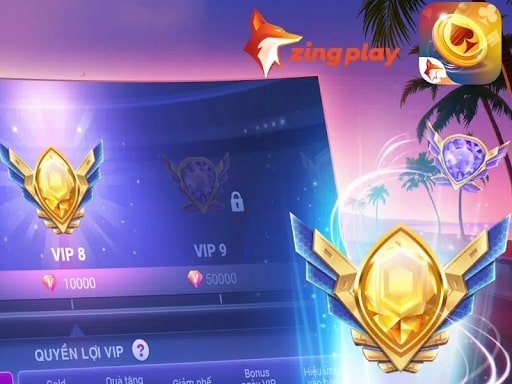 Sâm lốc Zingplay có nhiều khuyến mãi cho các cấp VIP