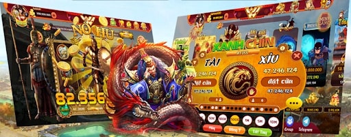 Giao diện cổng game winfun club