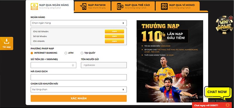 Nhà cái DEBET - Đẳng cấp của nhà cái bóng đá hàng đầu nước Đức