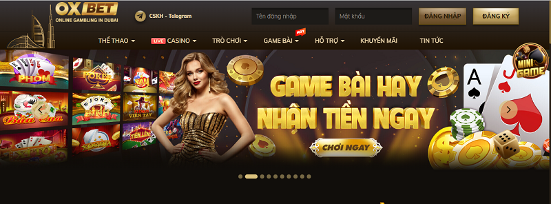 Oxbet – Trang cá độ bóng đá, casino trực tuyến #1 Dubai