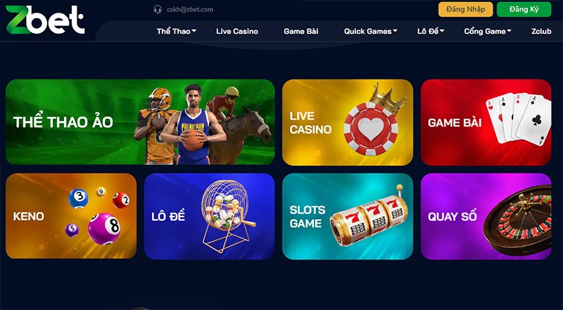 ZBET - Nhà cái hàng đầu cho dân cá cược bóng đá, casino online