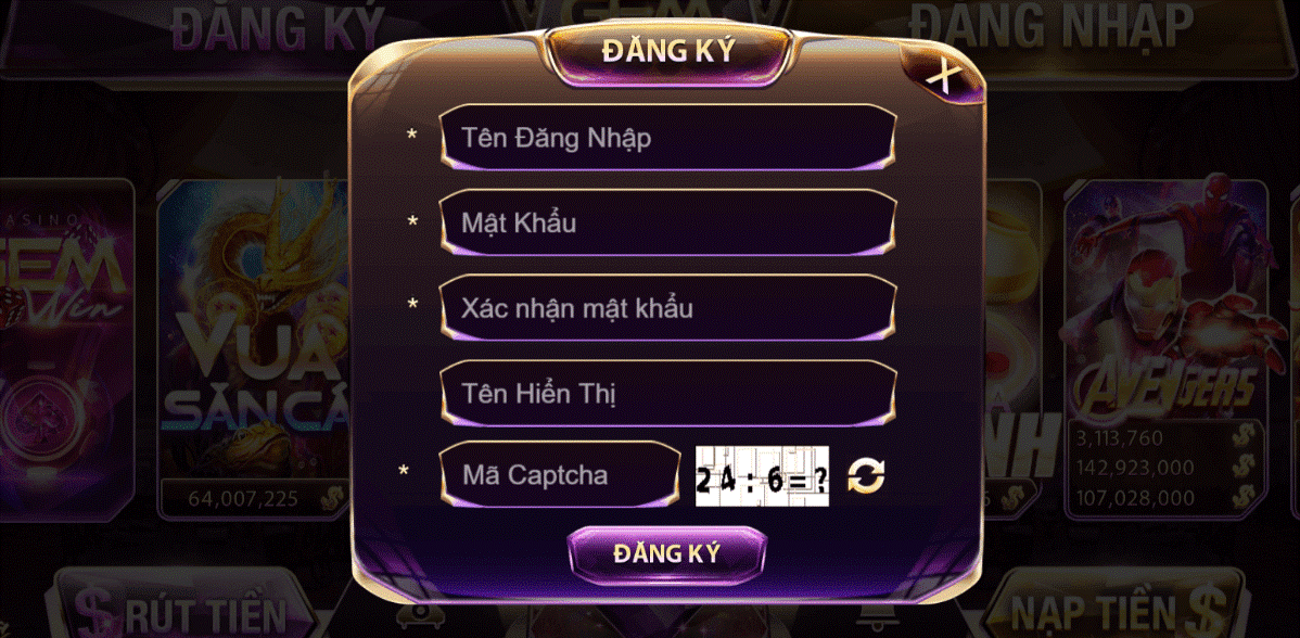 Gemwin - Cổng game đẳng cấp hàng đầu thị trường giải trí